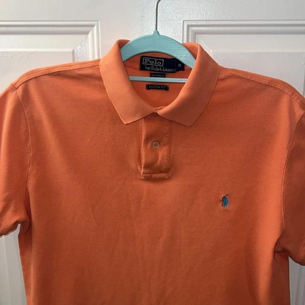 Polo Ralph Lauren shirt orange blue
